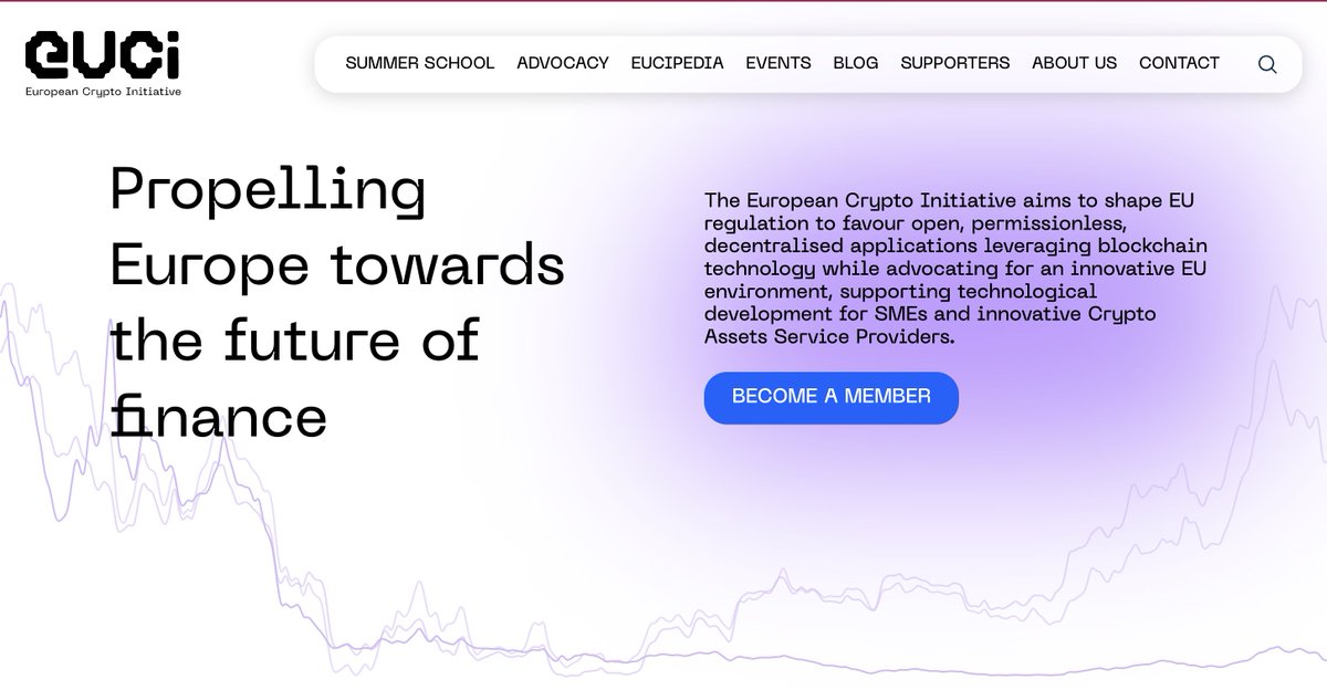Our friends at the @EuCInitiative have relaunched new website, which is filled with lots of useful content on #blockchain and regulation. 📓 The owl's favorite section is the 'Eucipedia', which has clear explainers about key blockchain concepts, from #cryptowallets to #ReFi.…