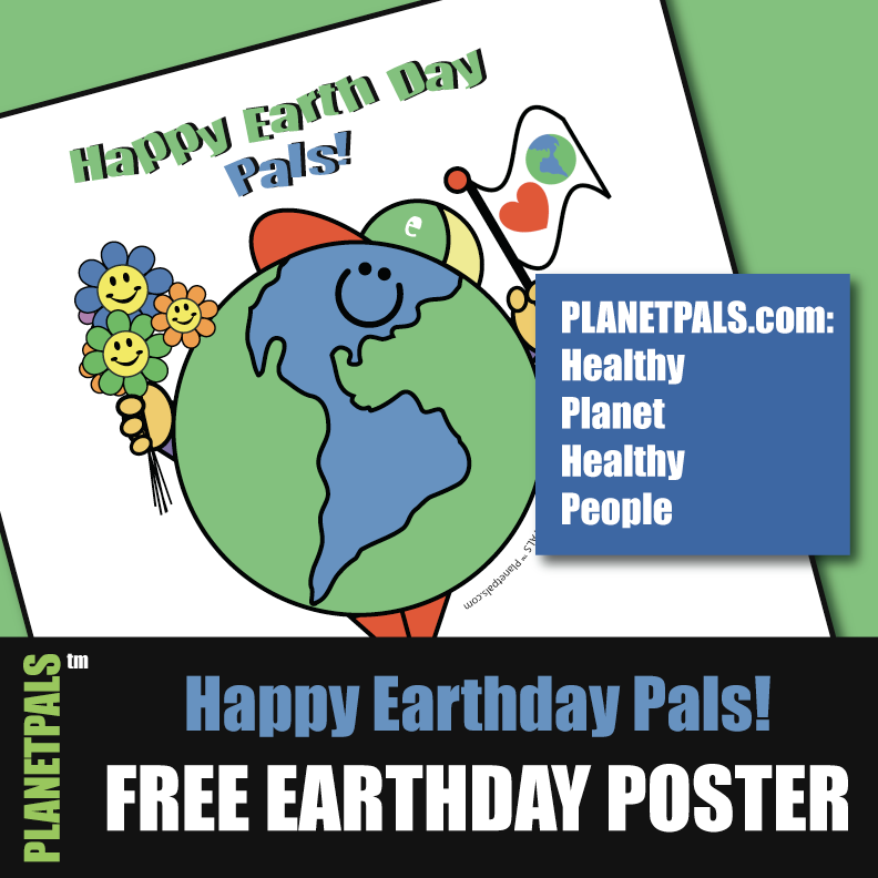 Free Happy Earthday Poster Use Every Day Classroom Decor teacherspayteachers.com/Product/Free-H… #EathdayEveryday #ecofriendly #greenkids #Back2School #TEACHers #homeschooling