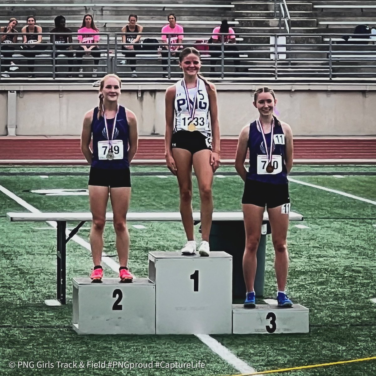 PNGIndians's tweet photo. STATE BOUND: Congrats to Morgan Campbell (‘26) who secured the Regional Championship in the 3200m this morning and earning a spot at the state track and field meet in Austin. 

Morgan set a school record in the event, finishing in 10:59:73.

#PNGproud #CaptureLife #txhstrack https://t.co/T1nd0ZOFjI