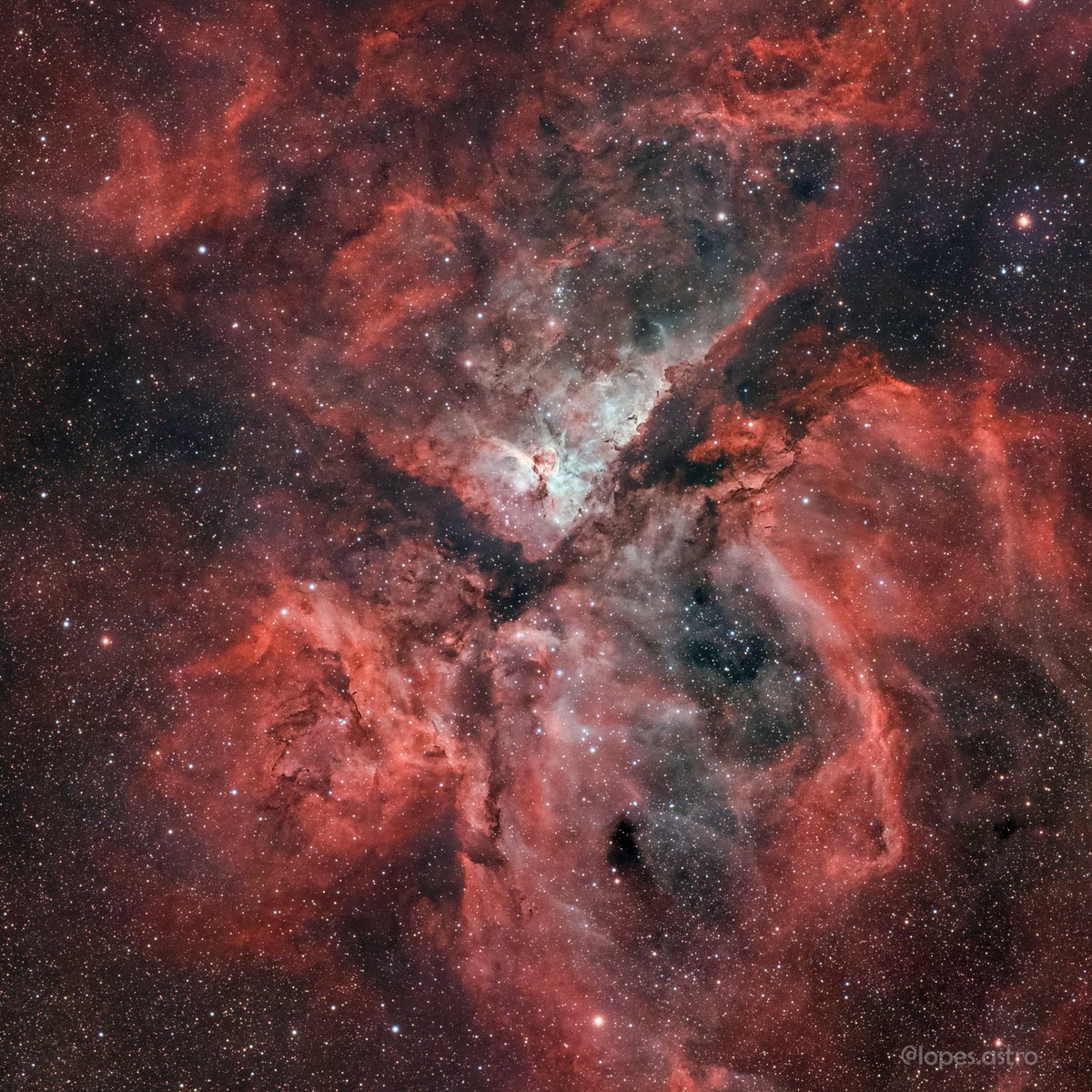 The Great Carina Nebula Image Credit & Copyright: Demison Lopes #AstroFotografia #AstroPhotography #Astronomia #Astronomy