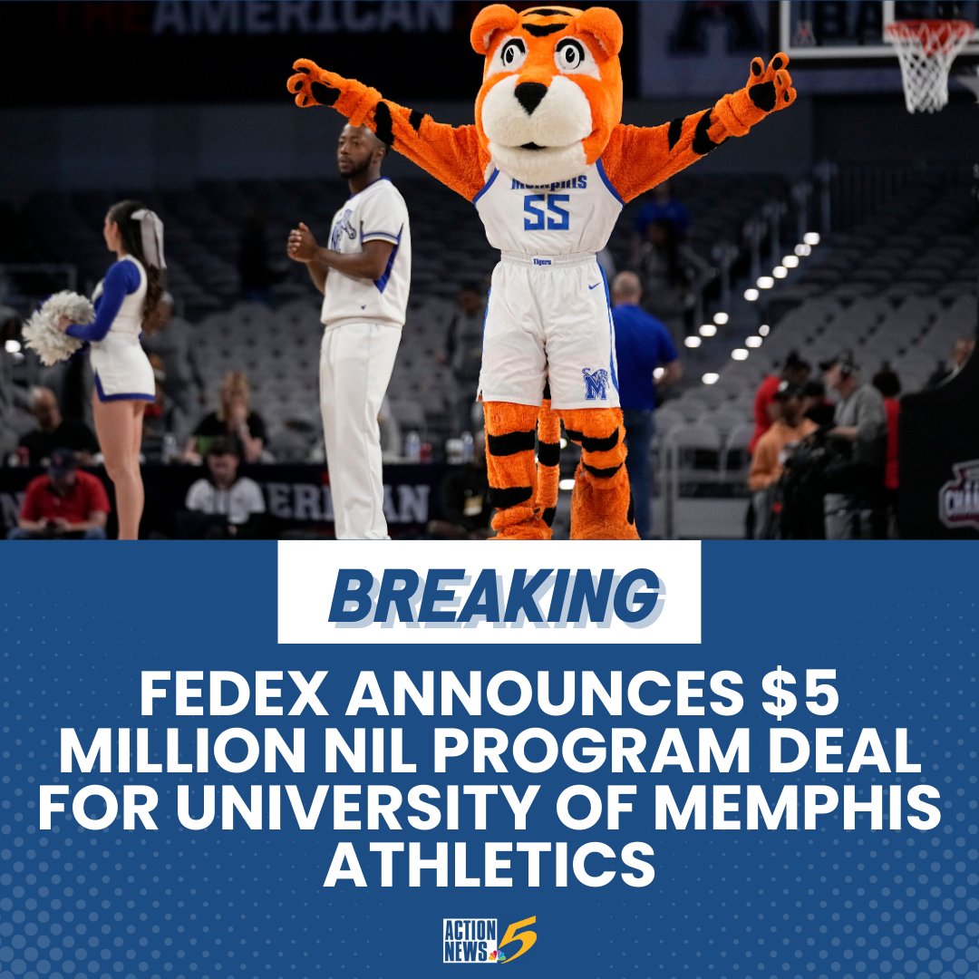 FedEx will invest $5 million a year for student-athletes in football, men’s and women’s basketball, and additional women’s sports for the next five years. tinyurl.com/2cdhjufu