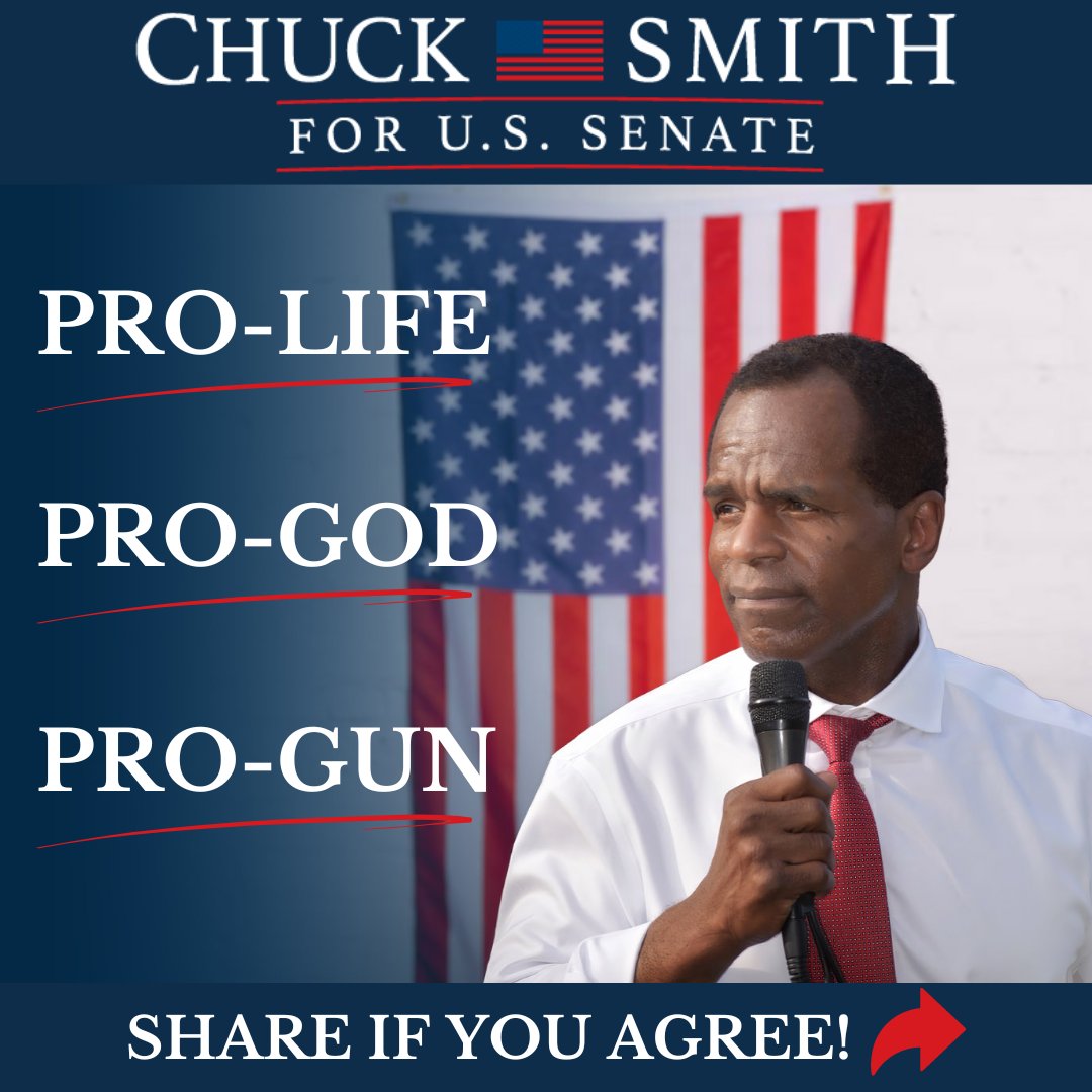 Virginia needs a Senator with conviction. I am proudly pro-God, pro-life, and pro-gun. But above all, I am pro-American. If you share these values, then share this post!