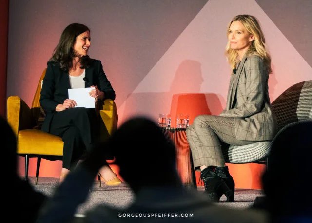 Michelle Pfeiffer talks about clean-beauty and her 100% transparency fine fragrance brand Henry Rose at the Fast Company Impact Council on April 18, 2019🖤

More Pfeiffer News and Images: gorgeouspfeiffer.com

#michellepfeiffer #catwoman #actress #Hollywood #scarface