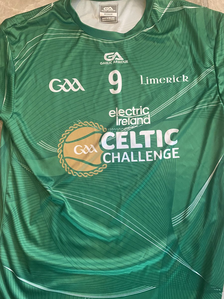 Best of luck to our Celtic Challenge squad and management as they play West Cork tomorrow at 12 o clock. Venue Shamrocks GAA club ringaskiddy (P43C602)