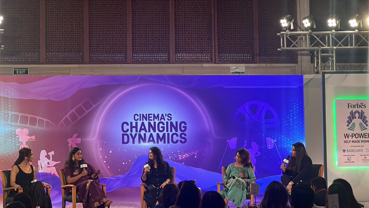 Gender and inclusion plays a big part when we're greenlighting films. The audience is also evolved and demands more: @Malvika25, Head of Films, @roykapurfilms 

Watch LIVE here: youtube.com/live/GrJnhdtmW…

#ForbesIndiaWPower