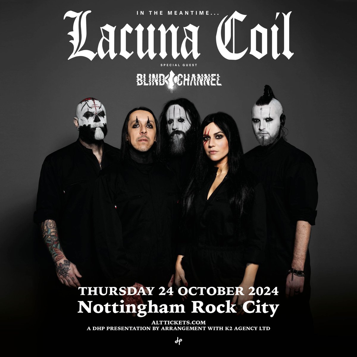 Special guests for @lacuna_coil have been confirmed as @BlindChannelFIN this October! 🎟️ Find tickets here 👉 tinyurl.com/4k86xszt