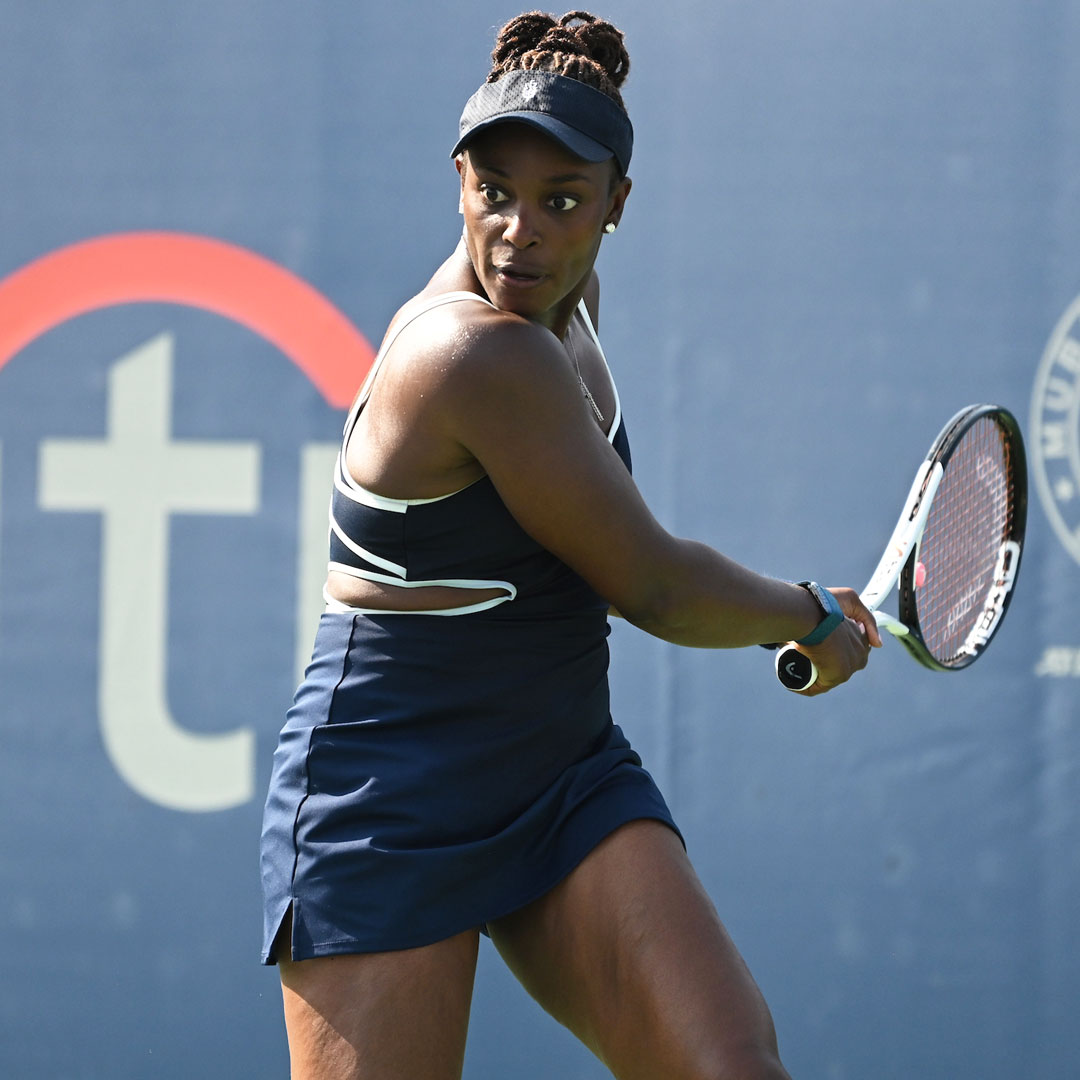 Red-hot Sloane 🔥 2015 DC champion @SloaneStephens sprints past No. 4 seed Yuan 6-2 6-2 to reach the semis in Rouen! #MubadalaCitiDCOpen