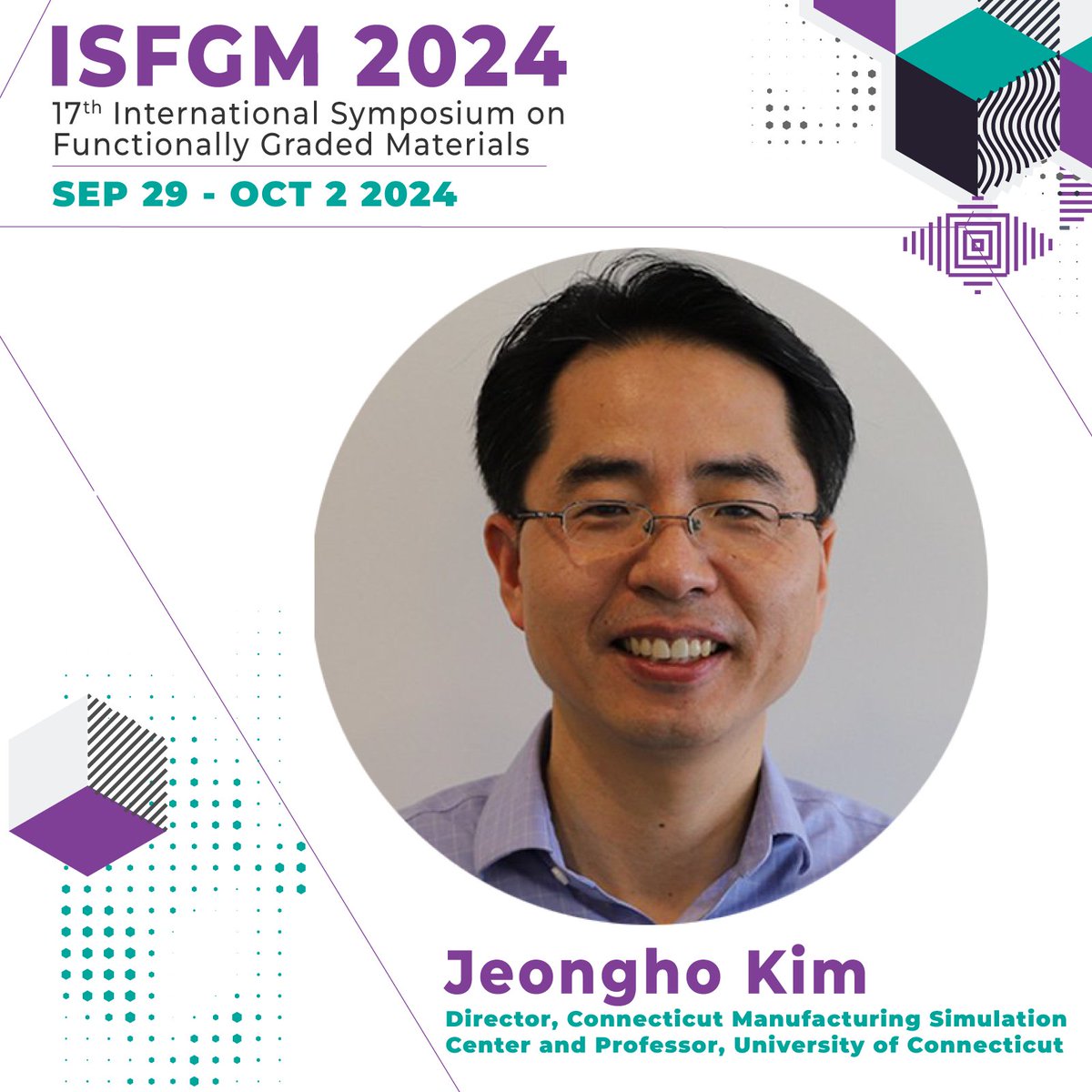 📢Excitement is building as we unveil our stellar lineup of plenary speakers for the upcoming 2024 Functionally #GradedMaterials (#FGMs) #Conference!

+ Professor Jeongho Kim, @UConn

📢Submit your abstract today: events.inl.int/isfgm2024

#inlnano #abstractsubmission