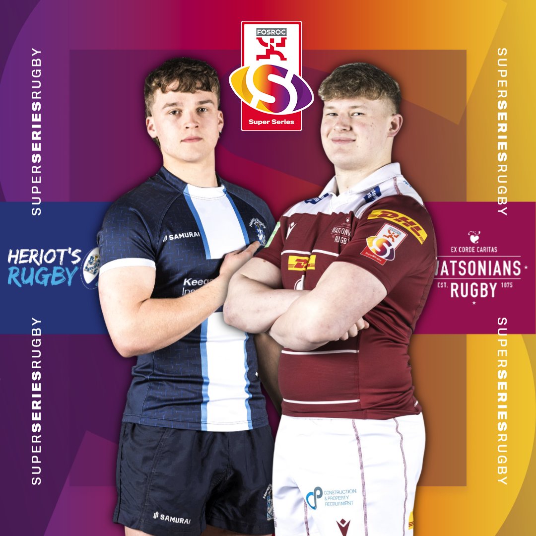 This is going to be good 🥵 The clash between @HeriotsRugby and @WATSONIANFC at Goldenacre kicks off at 3pm. 📽 Find highlights on the @Scotlandteam website on Monday evening. #FOSROCSuperSeries