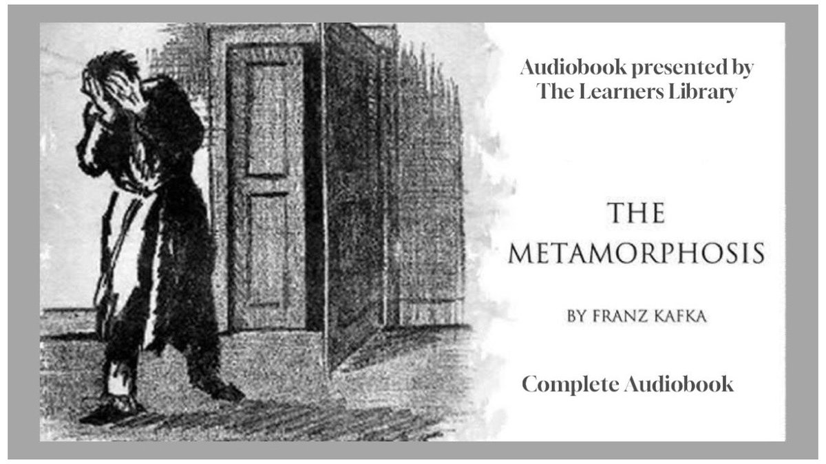 TheLearnersLib's tweet photo. The Metamorphosis" by Franz Kafka unfolds in our exclusive audiobook on The Learners Library. Enter the surreal world of Gregor Samsa's transformation into an insect. 

#TheMetamorphosis #FranzKafka #audiobook #HumanPsyche

https://t.co/72x3bW9ycd https://t.co/VGPdyfN7pI
