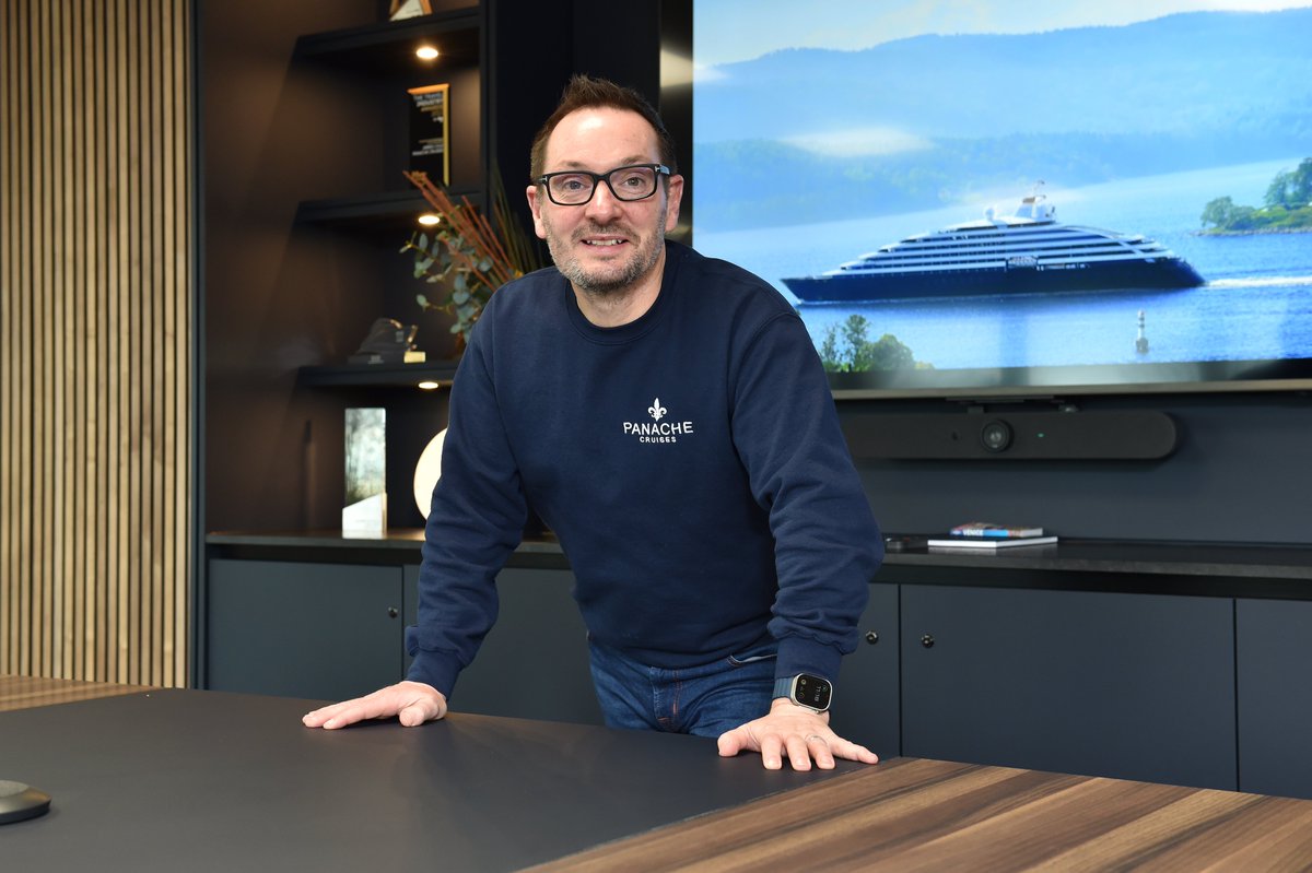 The Big Interview with James Cole, CEO of @panachecruises🛳️ With the world locked down and in the grip of a pandemic there was just one direction of travel for James Cole to take – launch a business offering luxury cruises. Read the full interview here content.yudu.com/web/3uxek/0A3u…