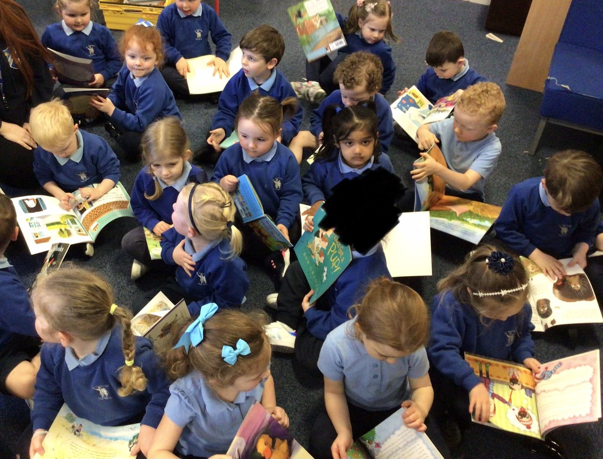 Nursery enjoyed choosing a book from @KingsleyandCo_ today. We had great fun choosing our books and couldn’t wait to share them with our families. #wearereaders #StMonicasReading #nursery