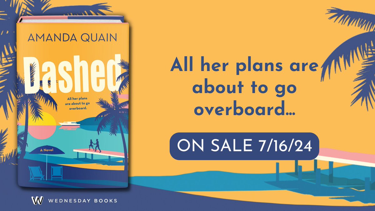 In this contemporary update of Sense and Sensibility, Margaret Dashwood is setting sail on an adventurous summer cruise—unless love sinks her first. DASHED by Amanda Quain is available 7/16. Pre-order your copy today! read.macmillan.com/lp/dashed/