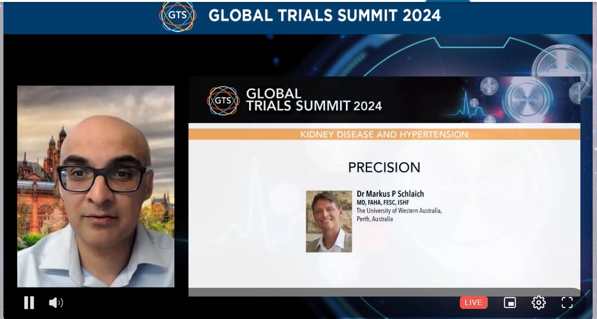 GTS_2024's tweet photo. @PSJhund introducing Dr Markus P Schlaich who will be discussing the design and methods used in the Precision study, and the study's conclusive outcomes
#GTS2024
https://t.co/3T3mzcRiKt https://t.co/WPJ8CUVCEp