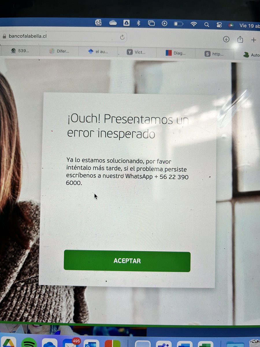 lafercontrerass's tweet photo. @Banco_Falabella no puedo ingresar a mi cuenta por el celular ni por el computador https://t.co/8Jru5uUs4b