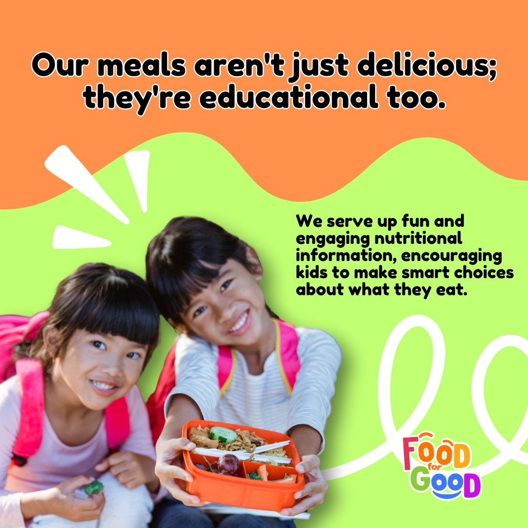 🍽️ Every meal is a mini nutrition class with us! Kids learn about nutrients & balanced diets while they eat. Join us in fostering healthier, wiser futures. 🌟 #EatSmart #LearnHealthy #BrightFutures #KidEmpowerment #Futures