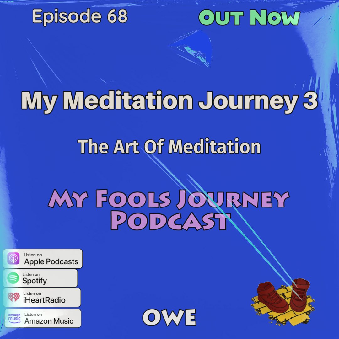 MyFoolsJourney's tweet photo. New Episode Out Now 

Episode 68 

“My Meditation Journey 3 “ 
“ The Art Of Meditation “

Listen &amp; Stream “MyFoolsJourney “ On
 👇🏽👇🏽👇🏽

https://t.co/ss4iFPq0k0

AudioPodcast Players 👇🏽👇🏽👇🏽

SpotifyPodcast,applepodcasts, Amazonpodcast, https://t.co/hxqAFcgMAK