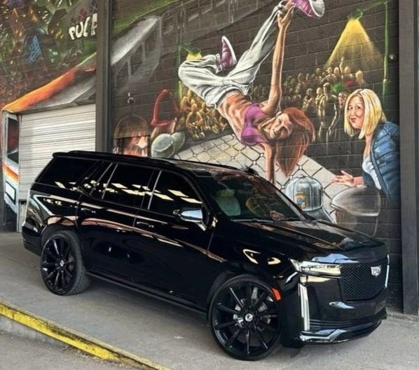 jarieszackb's tweet photo. Our ride to the graffiti this weekend 💯
Good Looking Cadillac Escalade by @c_suarez_ 🤠
Swipe left... 
▪️▪️▪️
Photo credits: @c_suarez_
Thanks for sending photos 🙌🏼
🦾🦾🦾
.
.
#jarieszackb https://t.co/EBYoBLG1zq