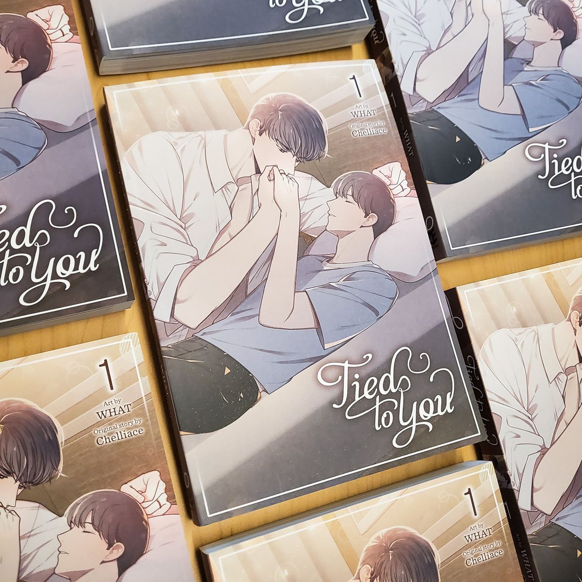 Don't sleep on Tied to You! We've reread our early copies over 10 times and STILL can't get over all the tension building in the apartment. 🥰 Tied to You, Vol. 1 will be available May 21st, so make space on your bookshelf for our first Boys Love manhwa!: buff.ly/3TUfVB6