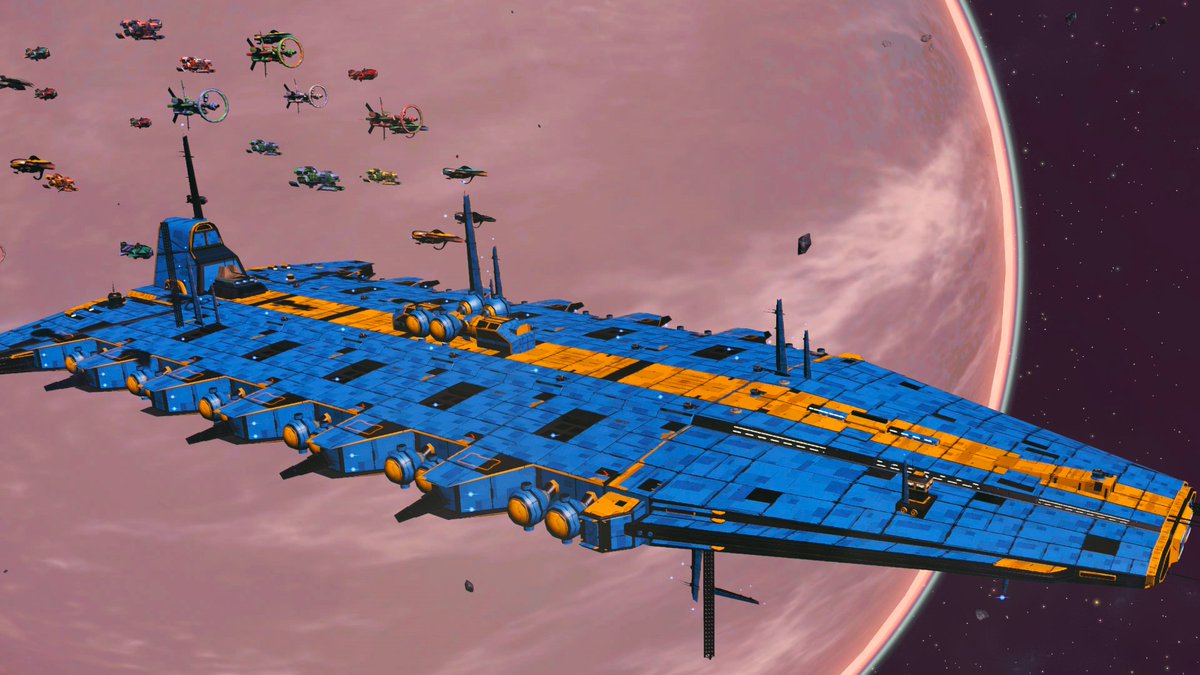 RedTilIDie7's tweet photo. Picked up this Vault-Tec freighter on my permadeath save.

Should I be concerned that all of the crew members are named Gary??

#NoMansSky #NoMansSkyOrbital
#Fallout #FalloutOnPrime https://t.co/RkYaJOpai4