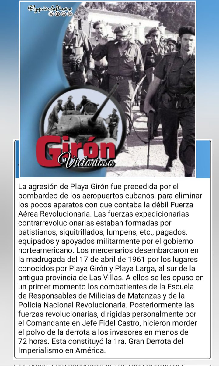 #GironDeVictorias <a href="/BetsyDazVelzqu2/">Betsy Díaz Velázquez</a> <a href="/minalcuba/">Ministerio de la Industria Alimentaria de Cuba</a> <a href="/MincinCuba/">Comercio Cuba</a> <a href="/GrupoAlimentos/">Grupo de Alimentos</a>