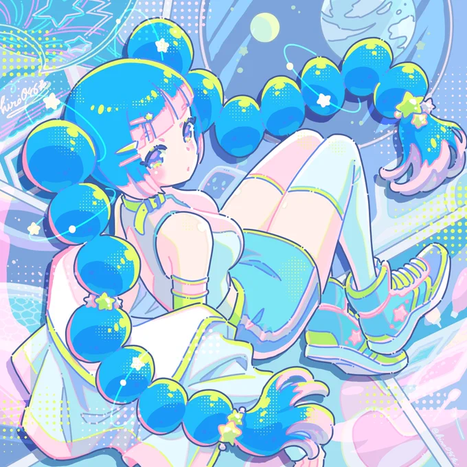 ACAに先日応募したイラストが、ノミネート作品に選出されましたありがとうございます#Nコレ #ACA2024 
