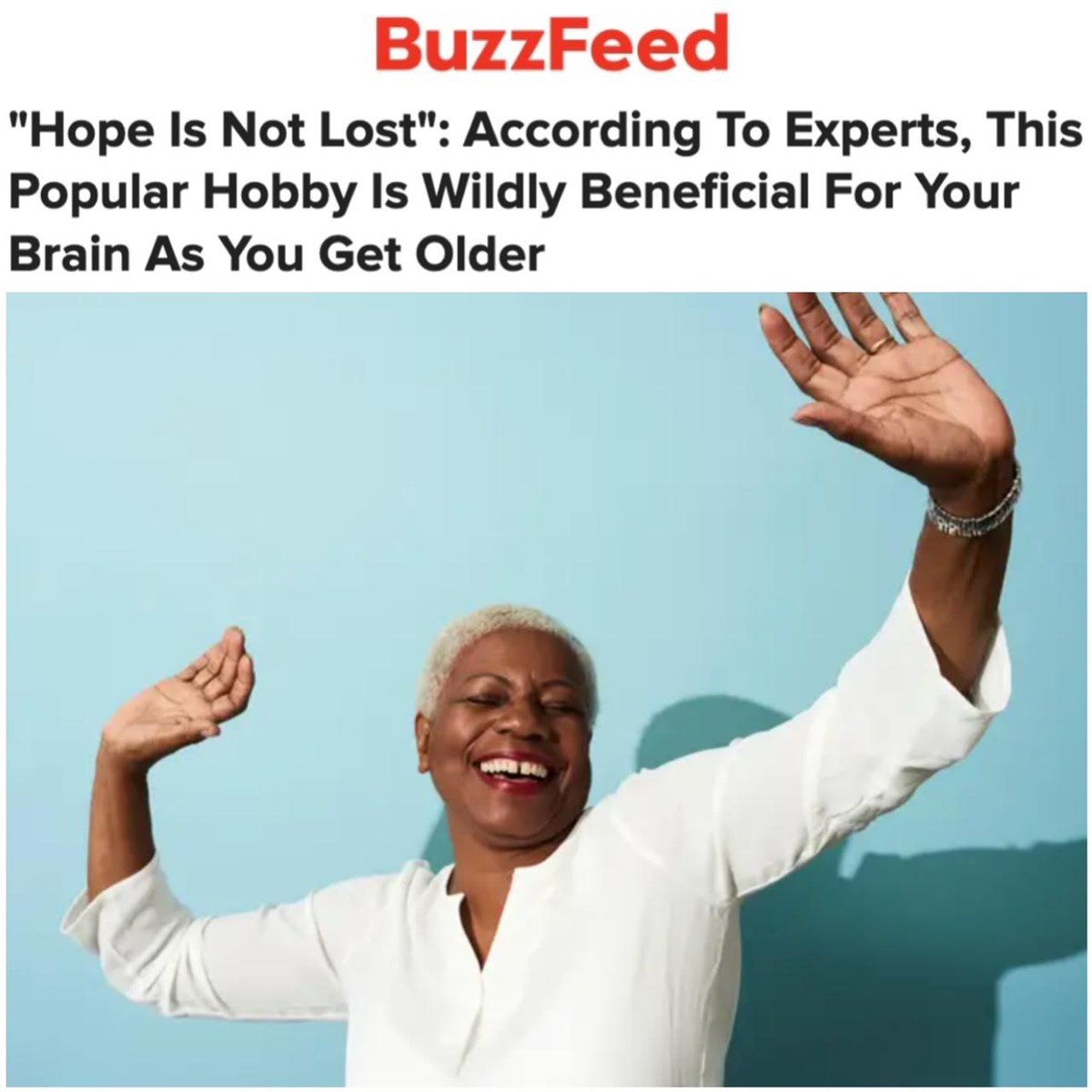 #DrGarySmall featured in @Buzzfeed’s “Hope Is Not Lost: According To Experts, This Popular Hobby Is Wildly Beneficial For Your Brain As You Get Older” Link: buzzfeed.com/jillianwilson/…