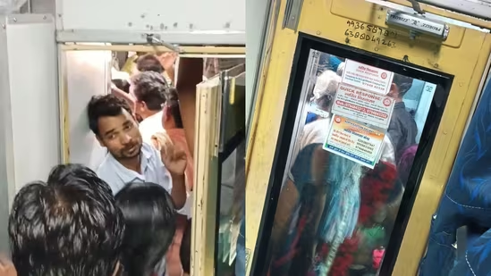 htTweets's tweet photo. Man shares video of ticketless passengers hijacking 2nd AC coach of #KashiExpress, says ‘no food, water’
https://t.co/4qCc762tth https://t.co/0VMsBAOlbd
