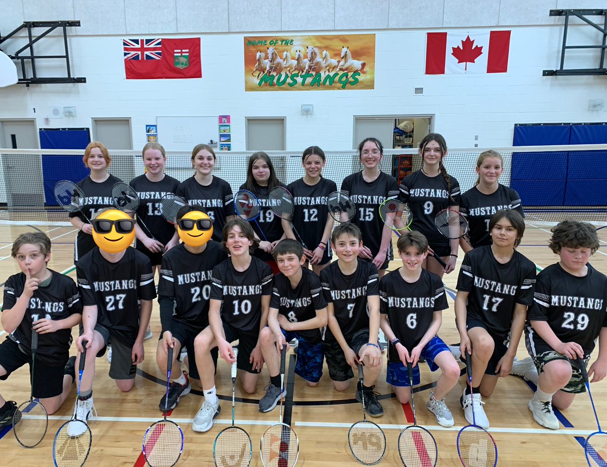 WoodlandsK8's tweet photo. Badminton team looking sharp in our new jerseys 🔥🏸 #gomustangsgo https://t.co/1hmPEwsyYx