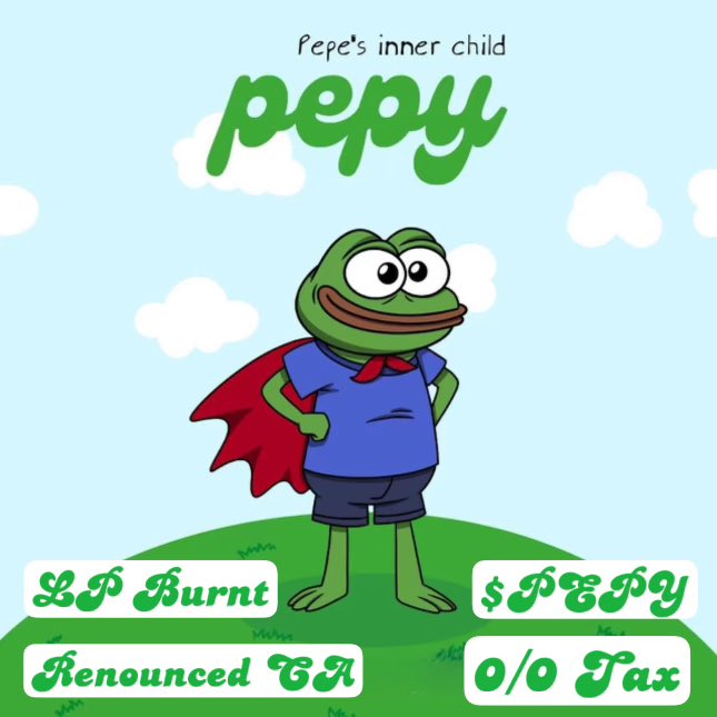 Pepy coin tweet media