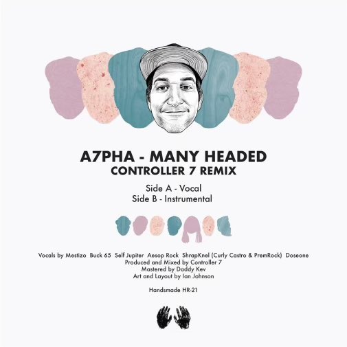 A7PHA “Many Headed”
@controllerseven RMX
OUT NOW EVERYWHERE!
Featuring MESTIZO, @Buck65 @SELFJUP1TER @AesopRockWins @PlanetPremRock @Curly_Castro & ME:D

doseone.bandcamp.com/album/many-hea…