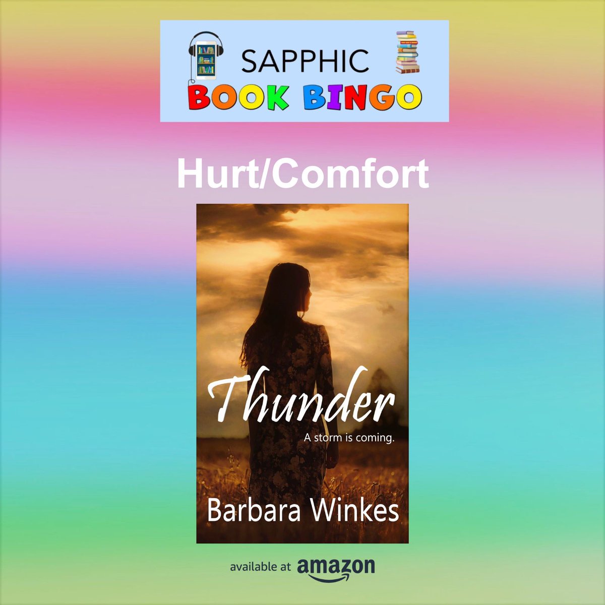 #lesficfri #2 is from Thunder, because it's also a recommended read for Hurt/Comfort in Jae's Sapphic Book Bingo! #sapphicbooks #lesfic