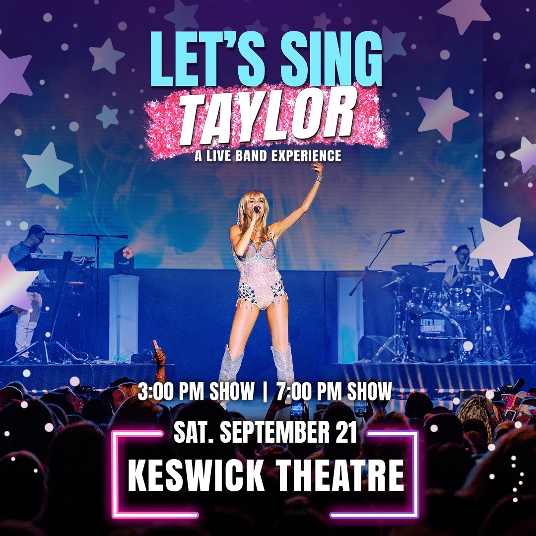 We hope you Swifities are enjoying the new album today! Belt your favorite songs from the top of your lungs with Let’s Sing Taylor, happening 9/21 at 3pm and 7pm. Tickets are on sale now!