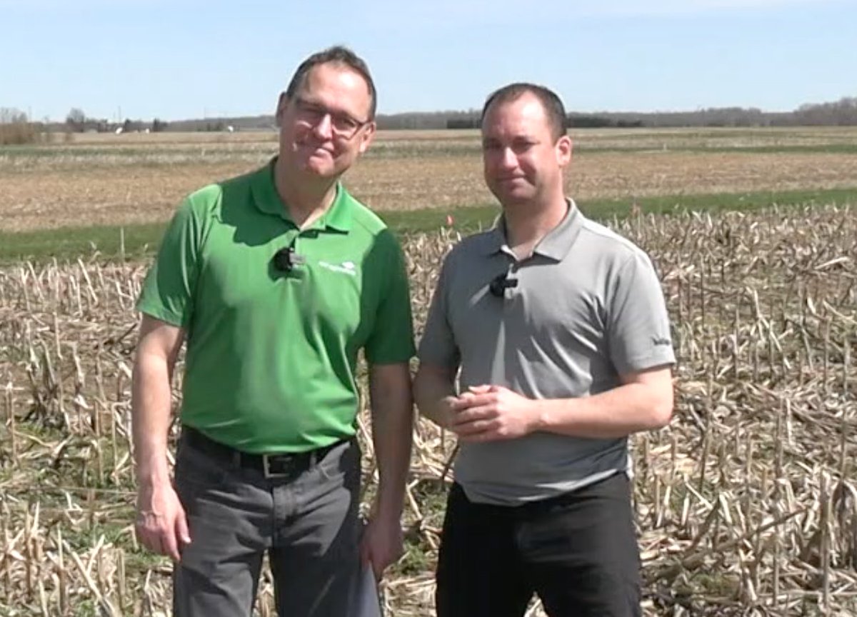 The weeds are growin'! Check out my chat with <a href="/RobMillerAg/">Rob Miller</a> on weed control strategies after a warm winter &amp; record #ontag corn crop. #Soybean School <a href="/realagriculture/">RealAgriculture</a> <a href="/BASFAgSolutions/">BASF Agricultural Solutions Canada</a> <a href="/syngentacanada/">Syngenta Canada</a> tinyurl.com/29ecmp8r