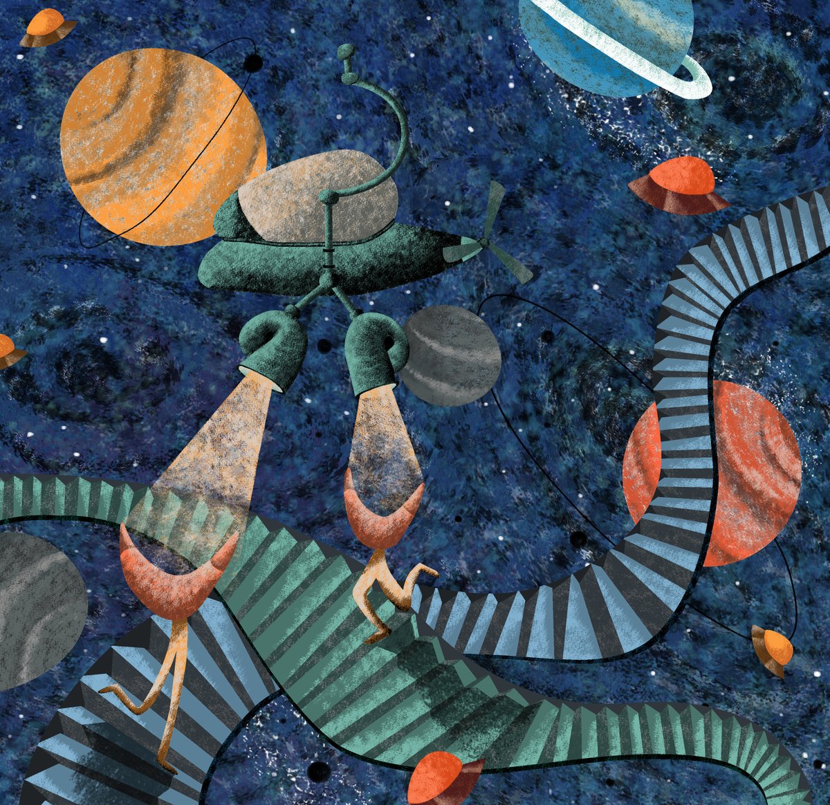 setarehsdi's tweet photo. Gm guys
I hope you're all having a great day.
Do you enjoy watching digital paintings?
If so, feel free to check out my video on YouTube showcasing my digital painting.
Click here: https://t.co/ywEut7zrHf
#digitalpaint #alien #space #AlienWorlds #nftalien
#Photoshop https://t.co/sXYwzOOVVE