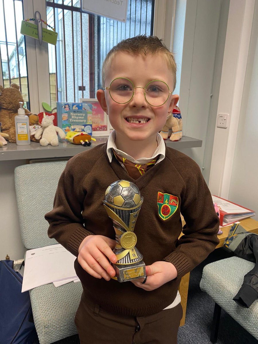 Player of the week! Congratulations to this talented footballer. #widerachievement