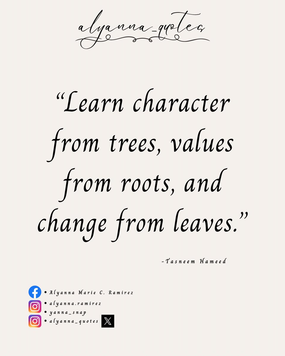 #alyannaquotes #alyannaedits #follow #fyp #Quotes #Life #Beautiful #Inspirational #Motivational #Quotesaboutlife #Mindset #PositiveMindset #PositiveVibes #Happiness #Trust #Itsokay #EverythingWillBeAlright #KeepGoing #YouAreBeautiful #Learn #Trees #Roots #Leaves #Values #Change