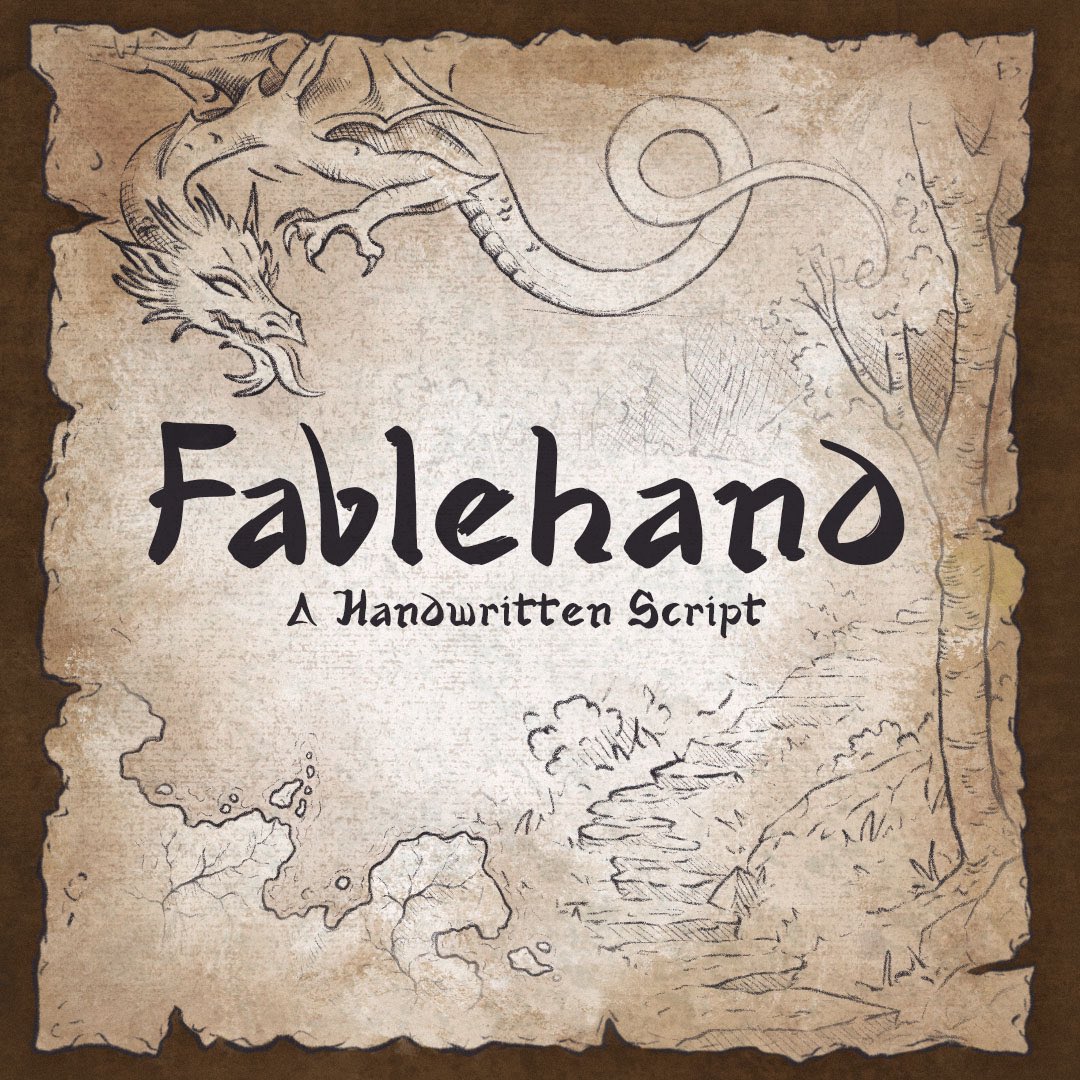 The Fablehand font is now available in the Map Effects Shop!

As cartographers once adorned maps with illustrations of dragons to signify the unknown, the hand-written style of Fablehand allows you to explore uncharted creative territories.

👉 Visit the shop to learn more!