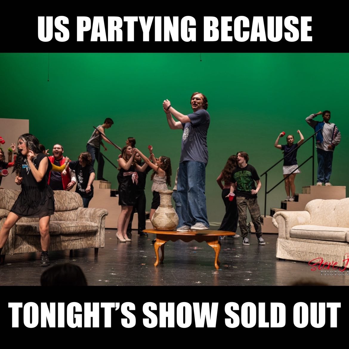 Yes, tonight’s Mean Girls show is sold old but you can still get tickets for tomorrow’s shows if you hurry. leesville.booktix.net