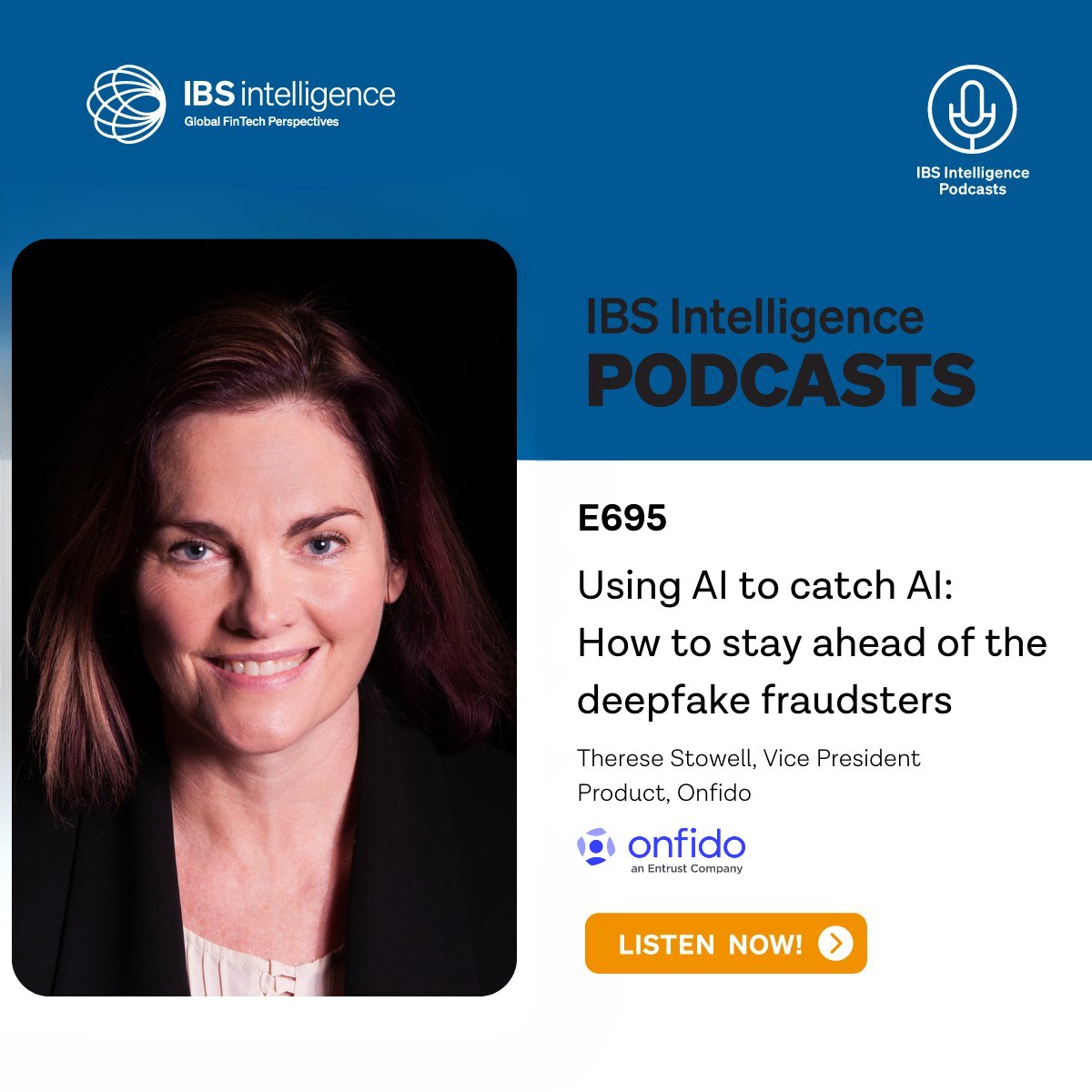 🎙️Curious about the role of AI in combating #deepfake fraud? Tune in to @IBSIntelligence podcast to hear the latest strategies and technologies being used. 🔗 bit.ly/4d3xRBJ #AI #TechTalk #FraudDetection