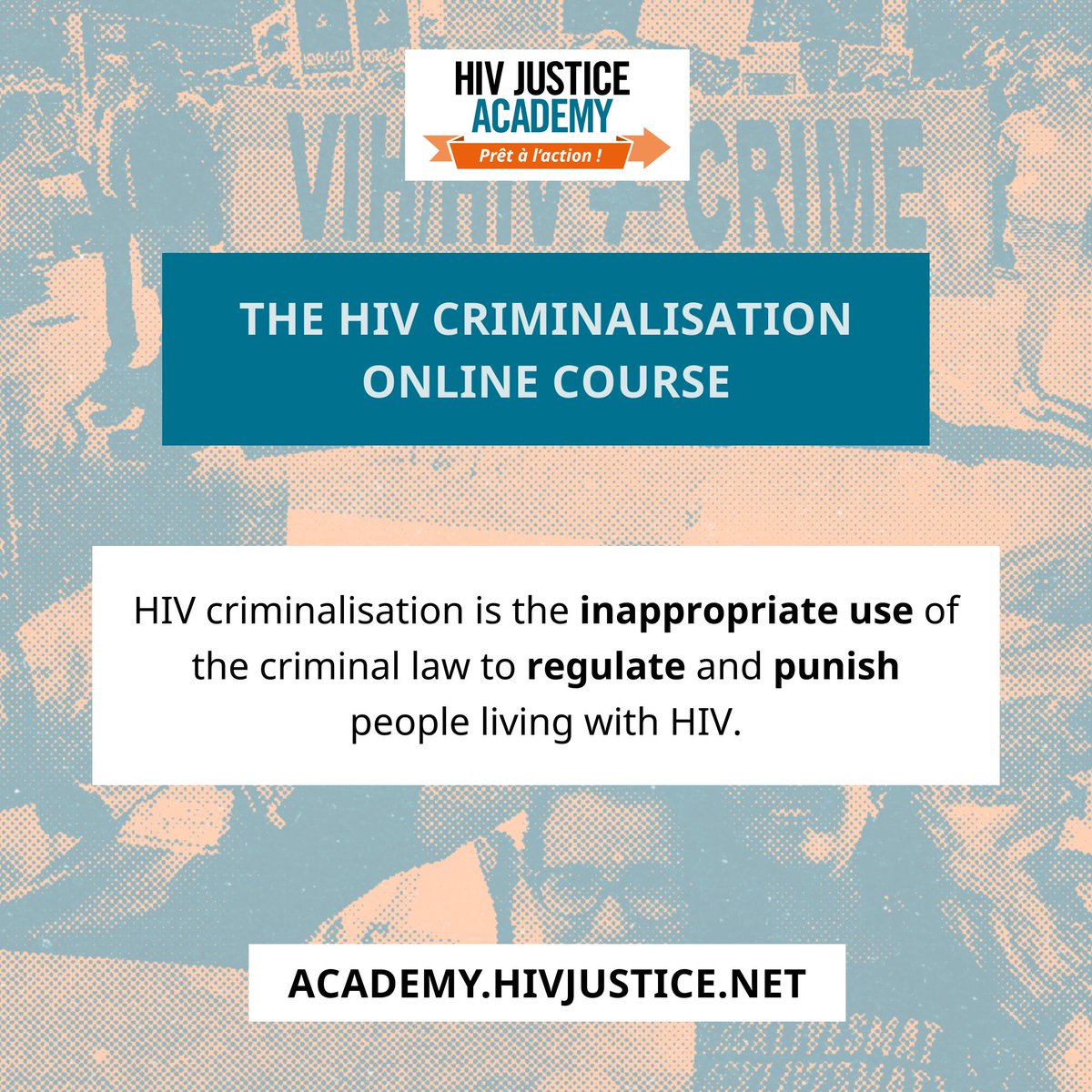 🌏Examples from around the globe 🗣️First hand testimonials All show ➡️ HIV criminalisation is not fit for purpose Learn why HIV criminalisation is harmful Check out the HIV Criminalization online course academy.hivjustice.net/learning/