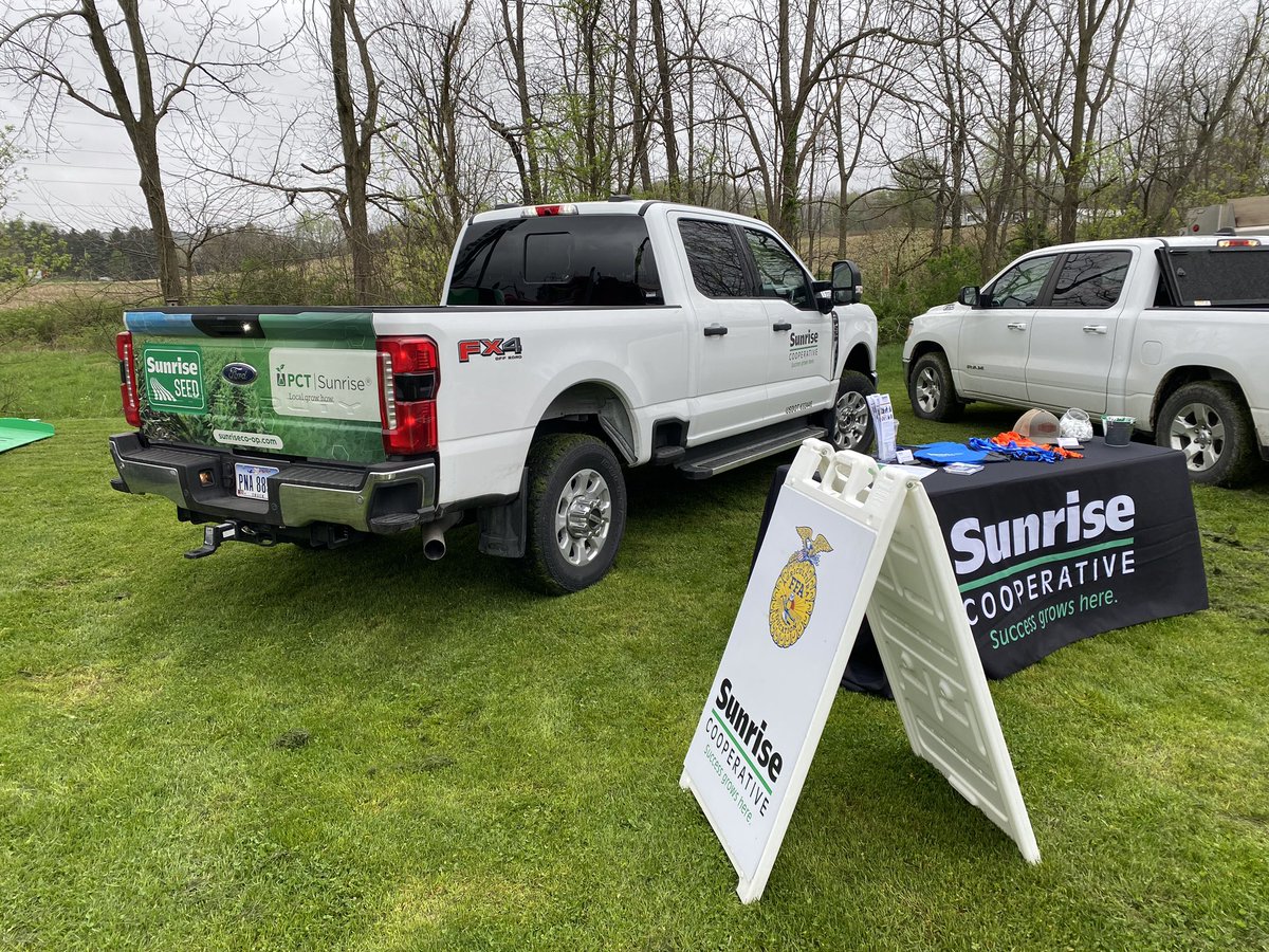 SunriseCoopOH's tweet photo. Spending time today at the Mobile #Workforce Day at Clear Fork High School. Stop by and see Morgan to discuss #career opportunities at #SunriseCooperative. Thank you to Clear Fork for hosting a great event. 

#agcareers #OhioAgriculture #workinag https://t.co/CykeNXwRL5