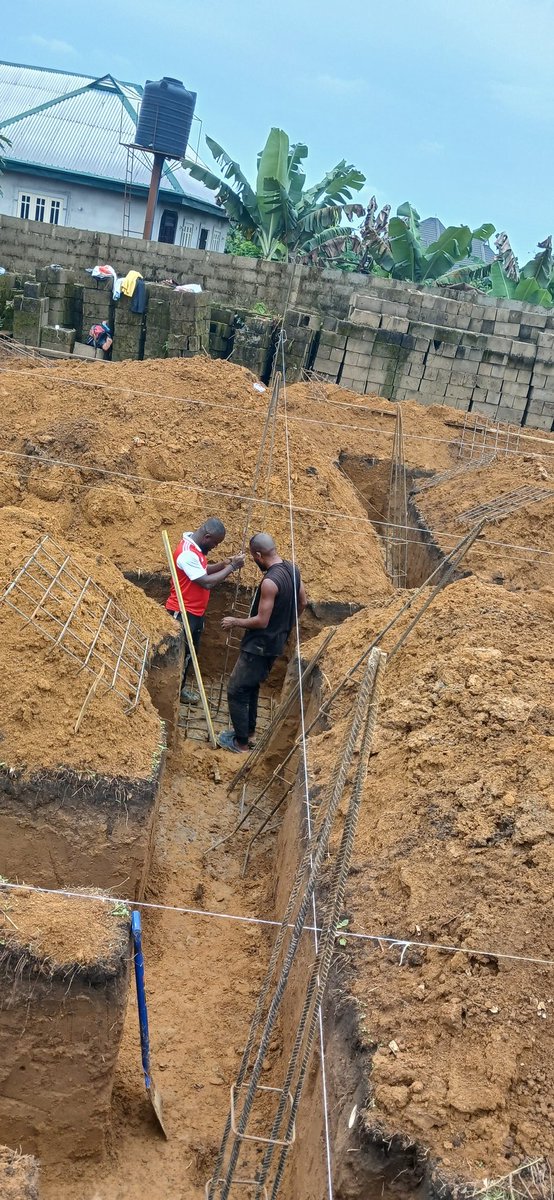 Lead_field1010's tweet photo. Foundation maintenance
Concrete in putting 
Planting of starter bars 

#Leadfield https://t.co/CmLLw4mDHe https://t.co/PC8GuikQA3