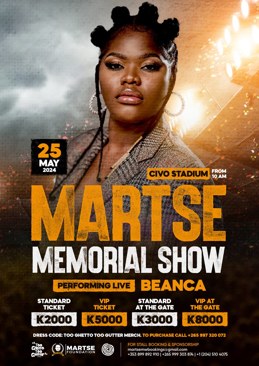 tseh_rih's tweet photo. Added to the list of artists to headline Martse Memorial Show :- @BeancaRudeGirl 🎤

Net proceeds  will go towards the Martse Foundation desk initiative 🙏🏾

#Tooghettotoogutter
#MartseFoundation https://t.co/ox6uTmFz4S