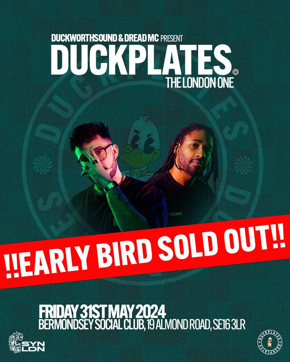 HELLO 

EARLY BIRD TIX ALREADY SOLD OUT

DON’T SLEEP ON THIS