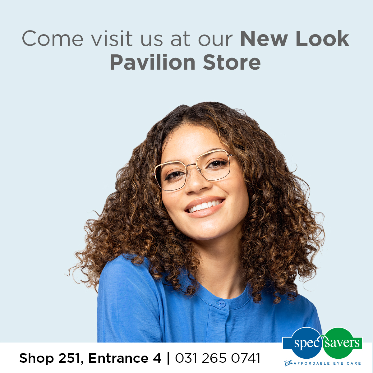 Spec-Savers Pavilion got a beautiful new look! The store will be opening on the 25th of April 2024. Pop in and book an eye test with one of their optometrists or online to enjoy the new space. #specsavers #upgradedstore #SpecSaversPavilion #storerewamp