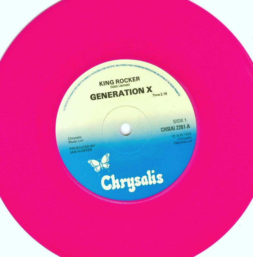 Generation X 
King Rocker

Ⓟ 1979

#generationx #billyidol #punk #music #70s #recordcollector #vinylsingle #vinylrecords