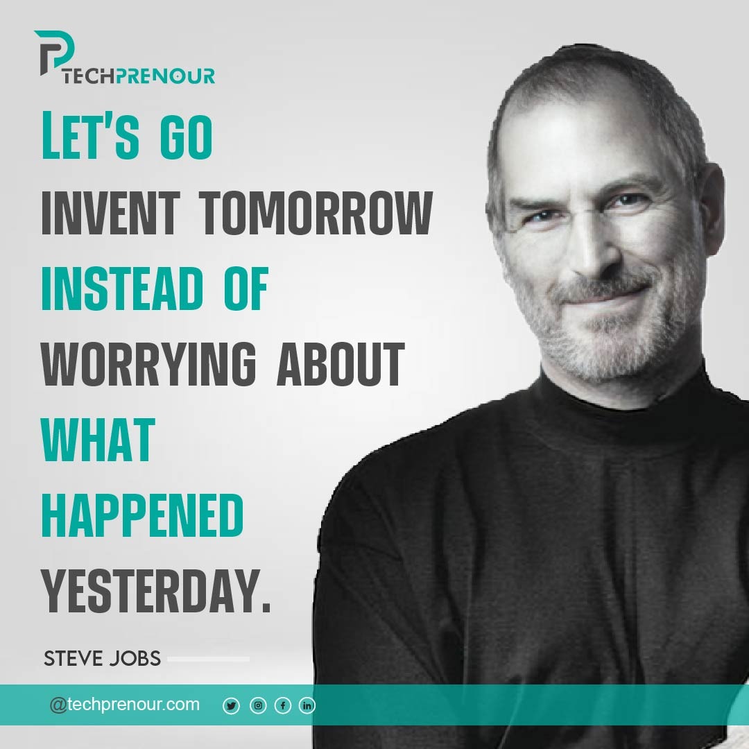 Let's focus on making tomorrow awesome instead of stressing about yesterday. Leave the past behind and dive into creating something amazing! #techprenour #quoteoftheday #createtomorrow #leaveyesterday #innovateforward #brightfutureahead #seizeopportunities #embracepossibilities