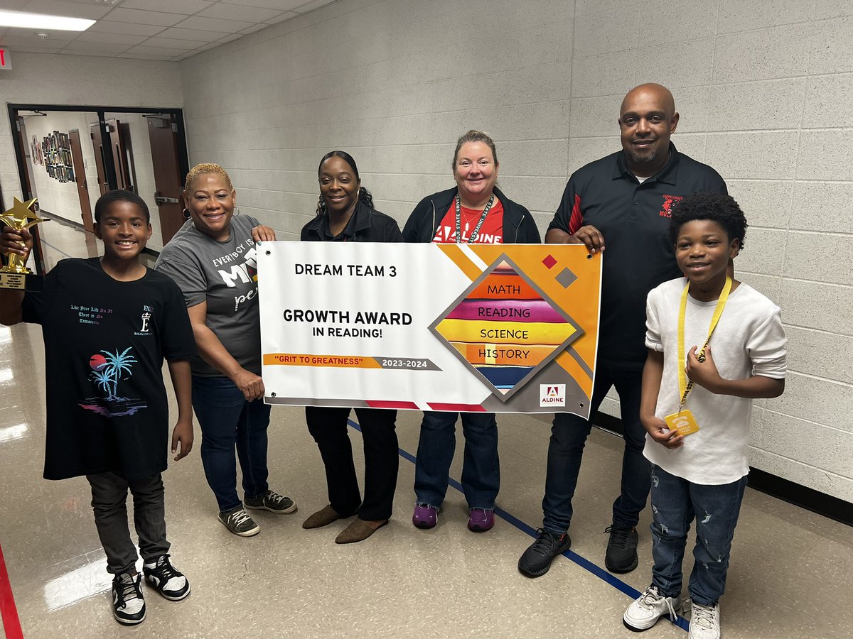 @CypresswoodES staff and students were excited to get their hardware for being recognized as one of our campuses with the most GROWTH on the spring Reading STAAR Interim!! Keep pushing the work for our students! ❤️🖤🩶 @TrentGJohnson
