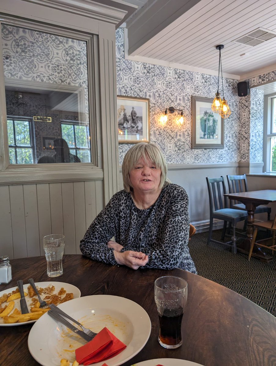 KirkgateHouse's tweet photo. Sue and Gemma out for a spot of lunch with cat and Jackie @KirkgateHouse #hicaactivities #lunchout #ladiesday https://t.co/QlyLYPGnTf